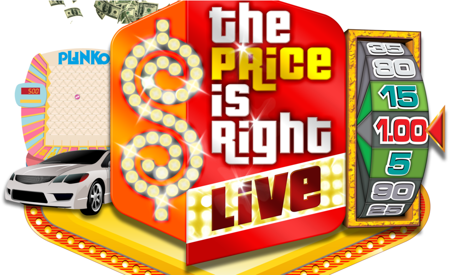 Price Is Right Live Clipart (986x554), Png Download