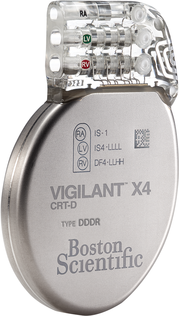 Vigilant™ X4 Crt D And Vigilant™ Crt D - Crt D Boston Scientific Clipart (998x1200), Png Download