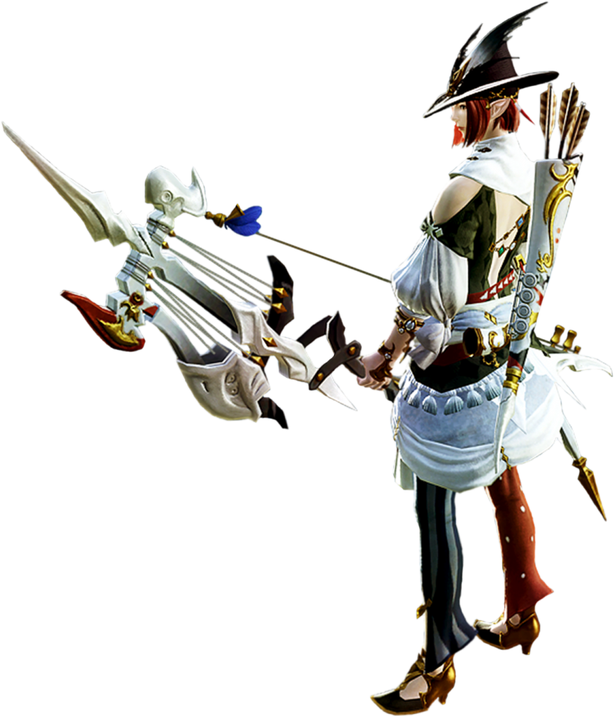 Bard In Final Fantasy Xiv - Final Fantasy 14 Bard Clipart (888x1024), Png Download