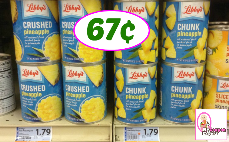 Libby's Canned Pineapple Only 67¢ At Winn Dixie - Convenience Food Clipart (900x470), Png Download