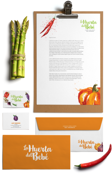 100% Organic Baby's Food Made Out Of Fresh Products - Graphic Design Clipart (940x627), Png Download