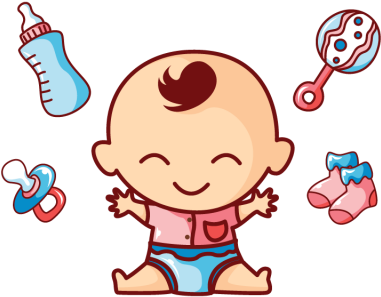 Baby Shower Png - Cha De Bebe Png Clipart (640x640), Png Download