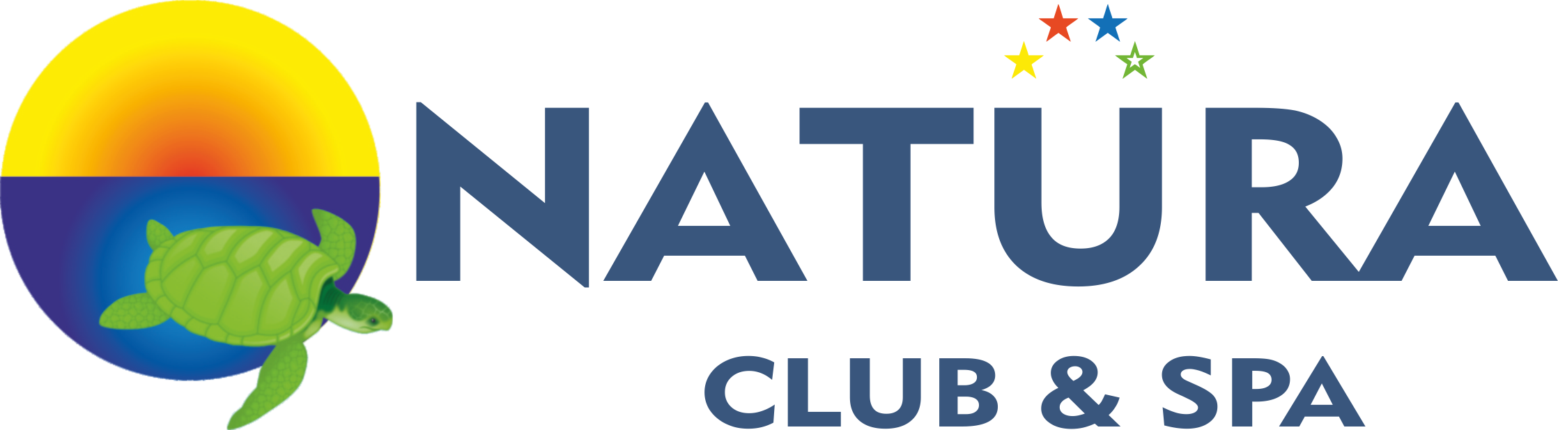Natura Club & Spa - Majorelle Blue Clipart (2236x617), Png Download