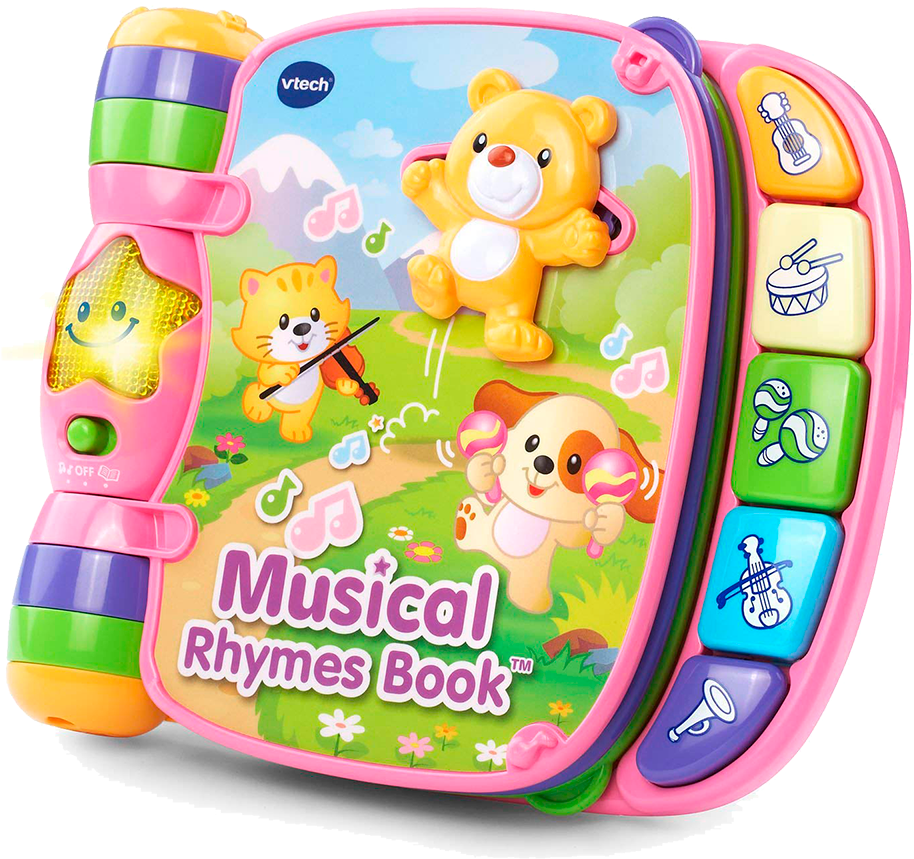 Vtech Musical Rhymes Book Clipart (1000x1000), Png Download