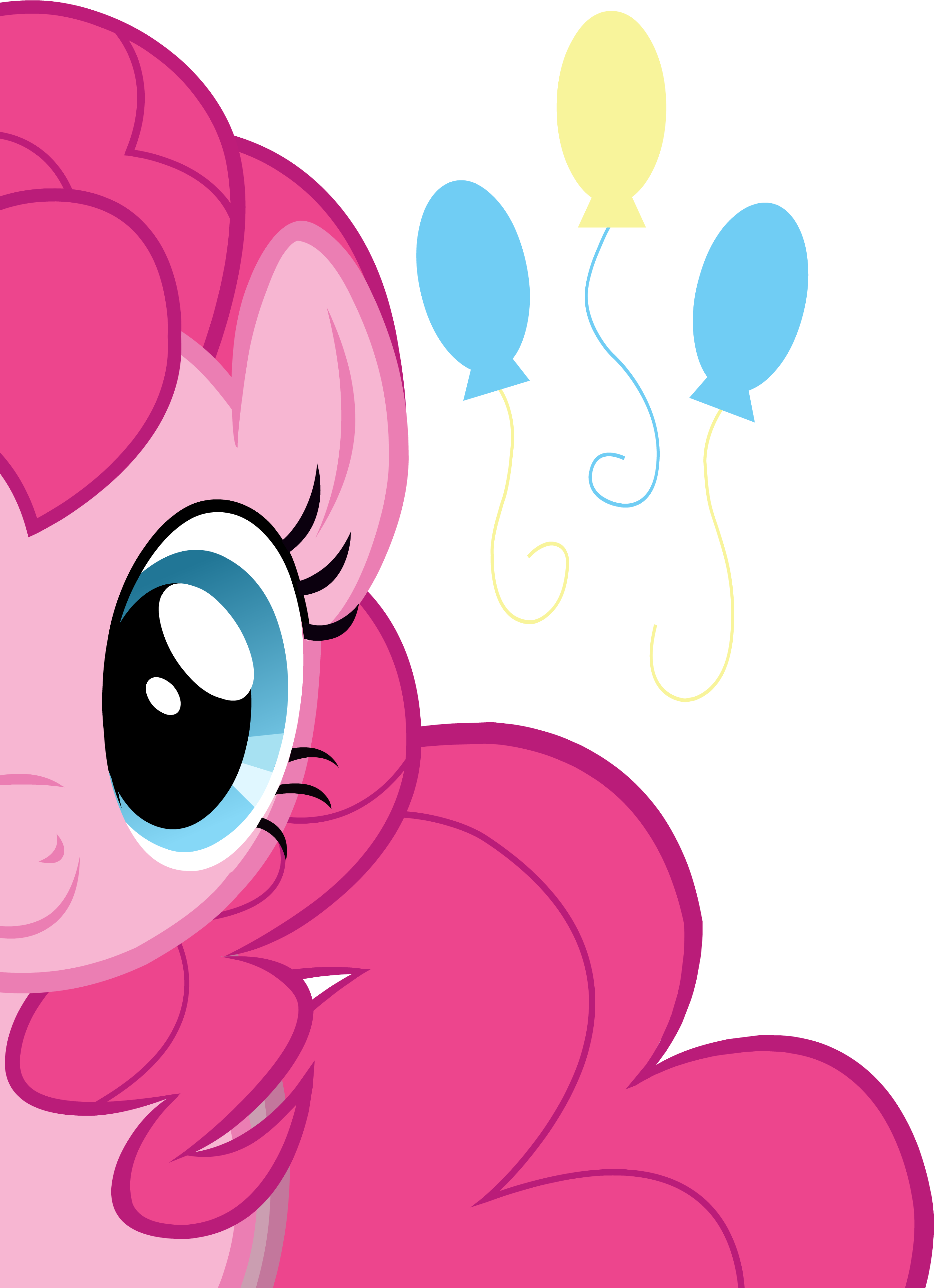 My Little Pony - Pinkie Pie Dibujo Clipart (2968x4004), Png Download