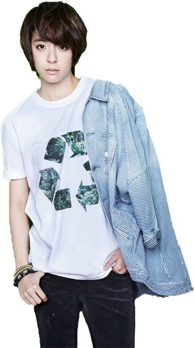 Amber Png - Gaya Cewek Tomboy Korea Clipart (500x700), Png Download