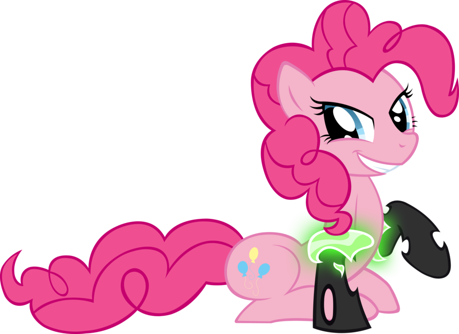 Pinkie Pie Pony Rarity Twilight Sparkle Applejack Pink - My Little Pony Changeling Pinkie Pie Clipart (900x655), Png Download