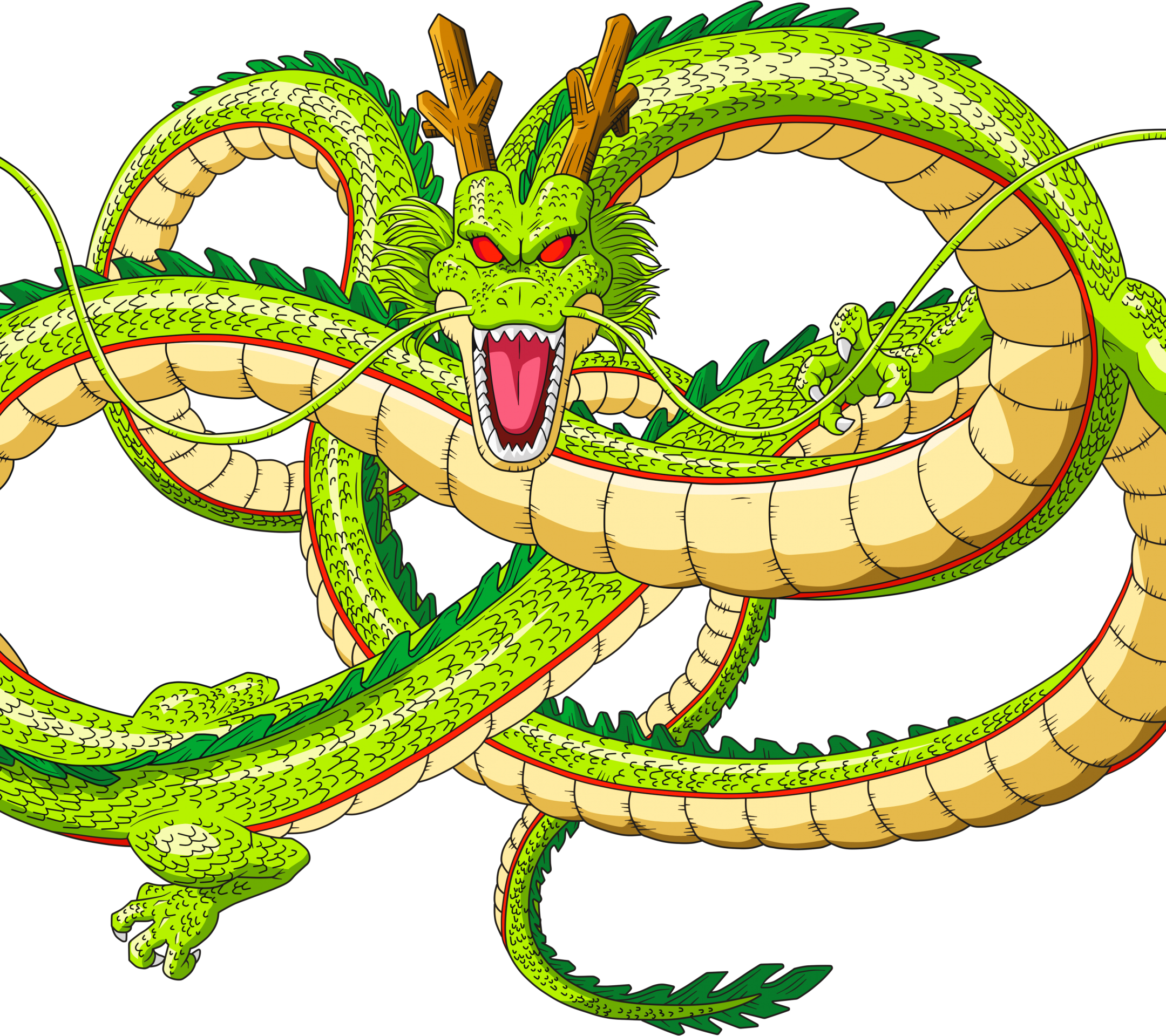 Anime / Dragon Ball Z Mobile Wallpaper - Dragon Ball Z Dragon Png Clipart (2160x1920), Png Download