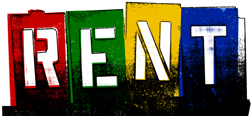 The Musical - Rent The Musical Logo Clipart (920x430), Png Download