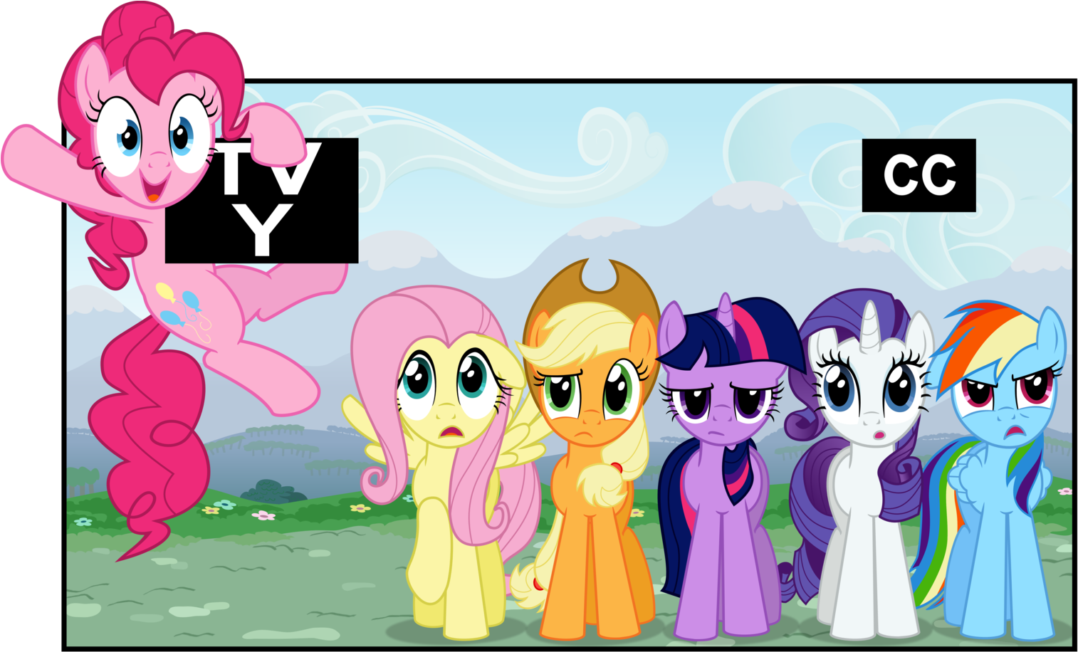 My Little Poni, Pony - Pinkie Pie Fourth Wall Clipart (1600x998), Png Download