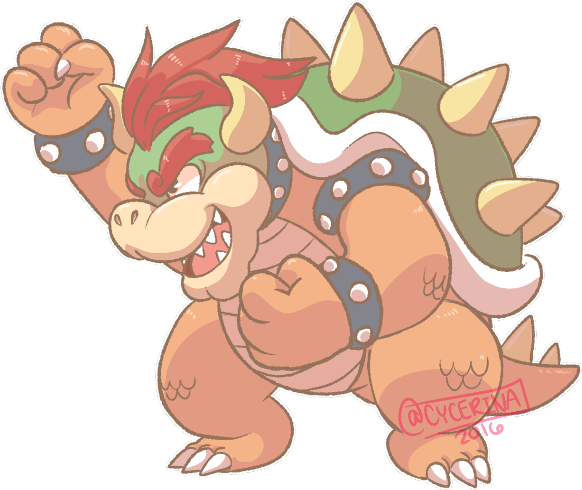 Transparent Bowser , Png Download - Cartoon Clipart (1146x964), Png Download