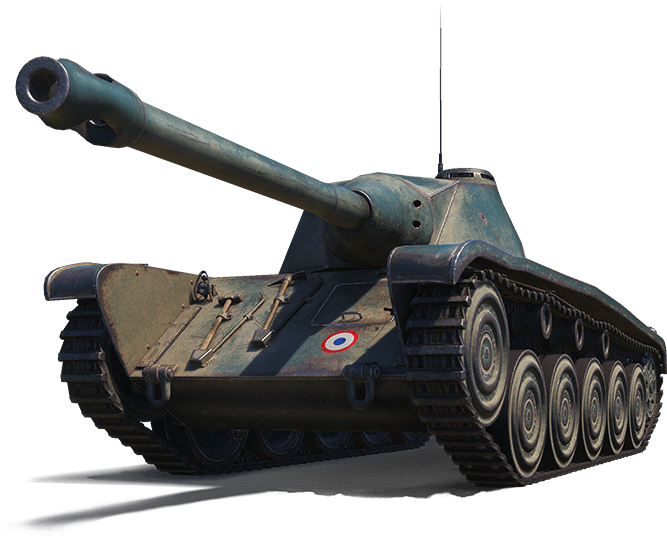 Amx Chasseur De Chars - Amx Chasseur De Chars Png Clipart (663x535), Png Download