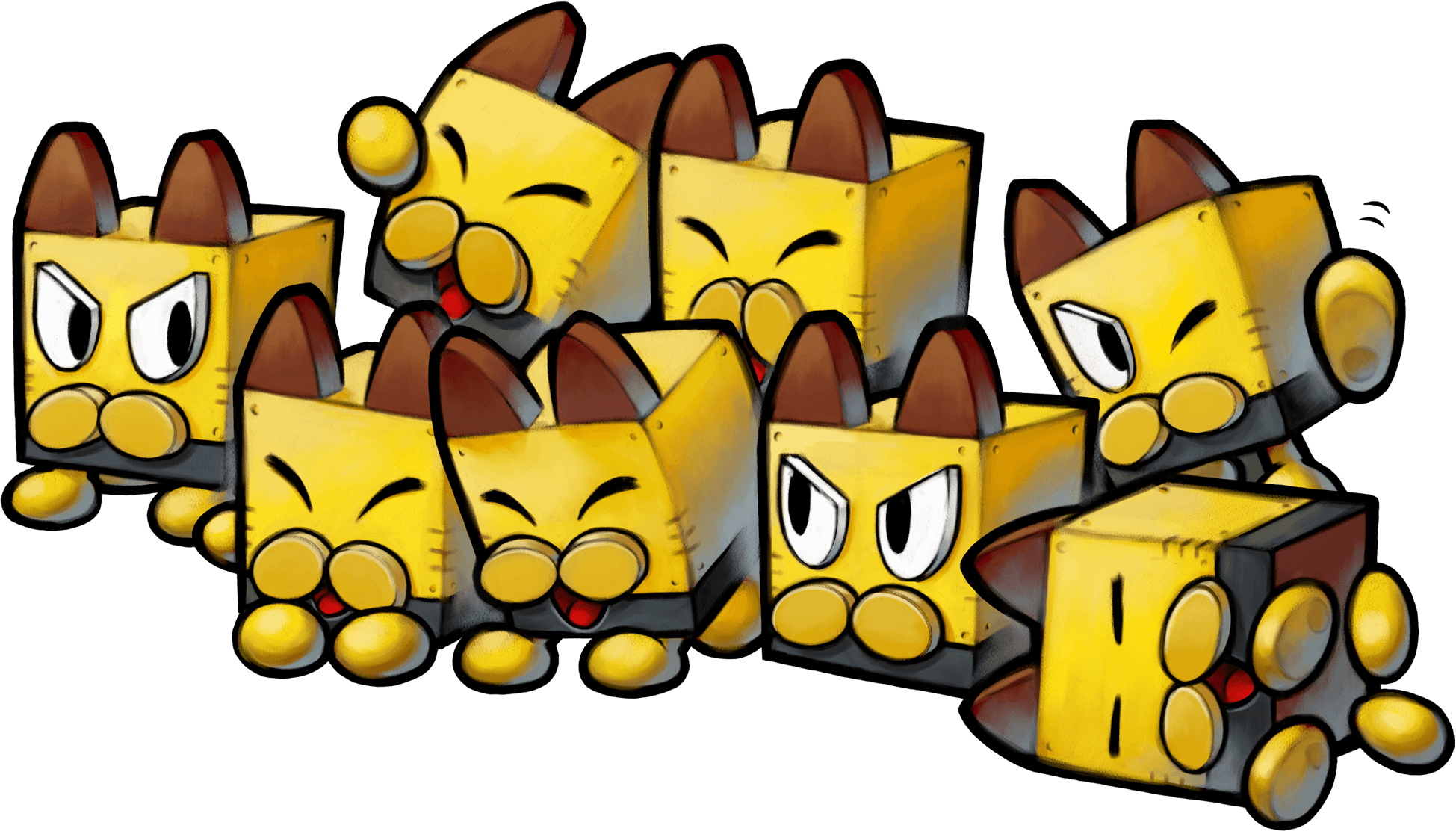 Blitties - Mario Bros Luigi Bowser Inside Story Clipart (1949x1112), Png Download