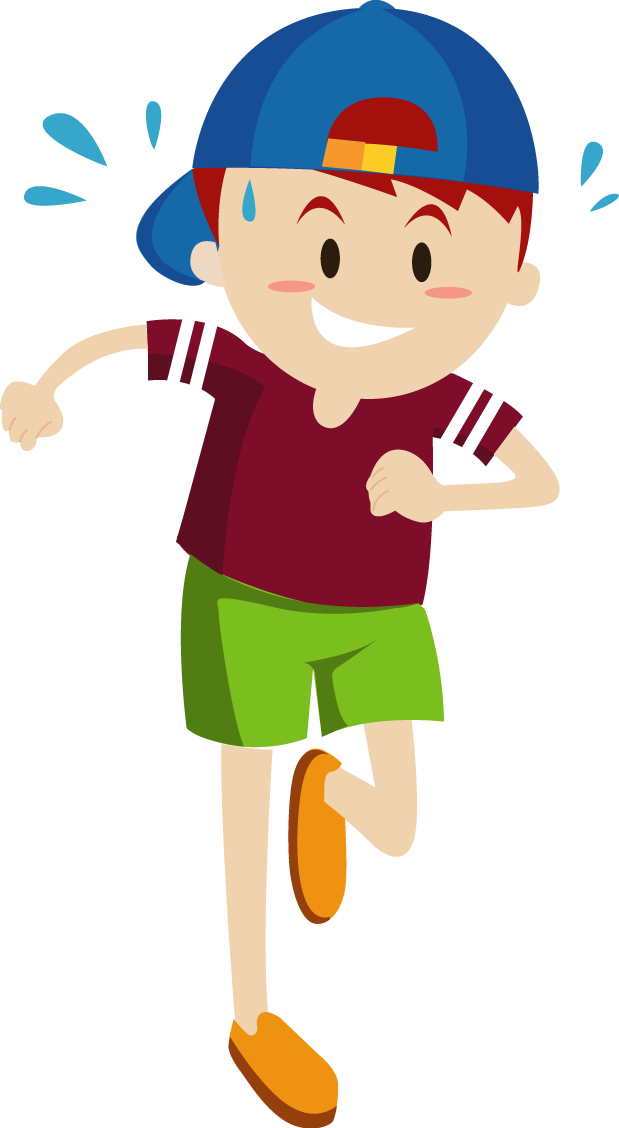 Calm Clipart Physical Health - Physical Health Cartoon - Png Download (619x1128), Png Download