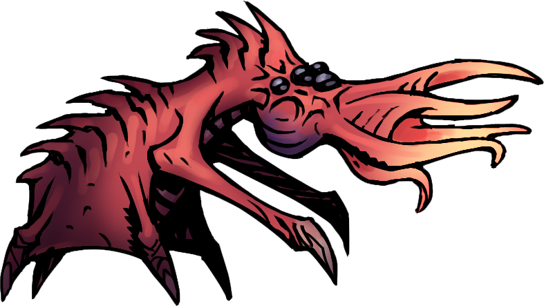 Darkest Dungeon Flesh Hound Clipart (787x443), Png Download
