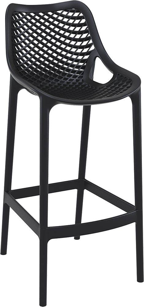 Plastic Outdoor Bar Stools Clipart (470x1000), Png Download