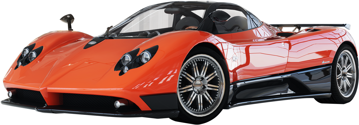 Pagani Zonda F - Crew 2 Pagani Png Clipart (1196x417), Png Download