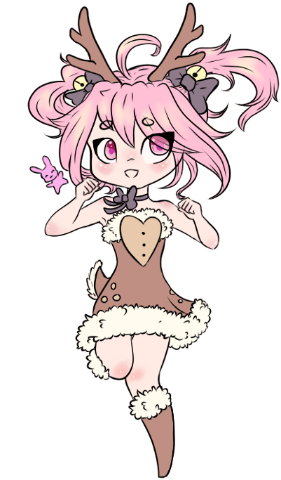 Cottontailed - Cartoon Clipart (700x900), Png Download