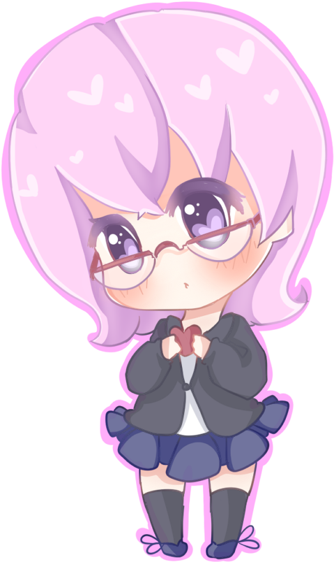 Chibi Yukie - Cartoon Clipart (600x857), Png Download