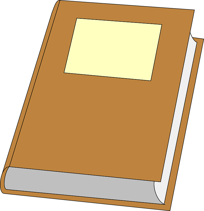 Gambar Buku - Gambar Sketsa Buku Tertutup Clipart (696x720), Png Download