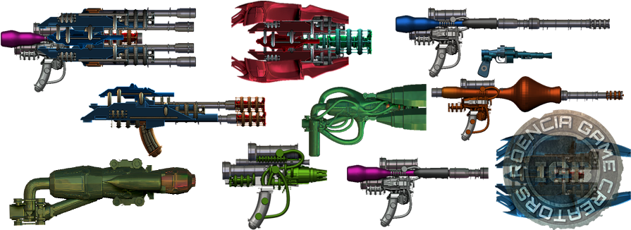 Assault Rifle Clipart (936x360), Png Download