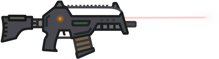 Assault Rifle Clipart (800x400), Png Download