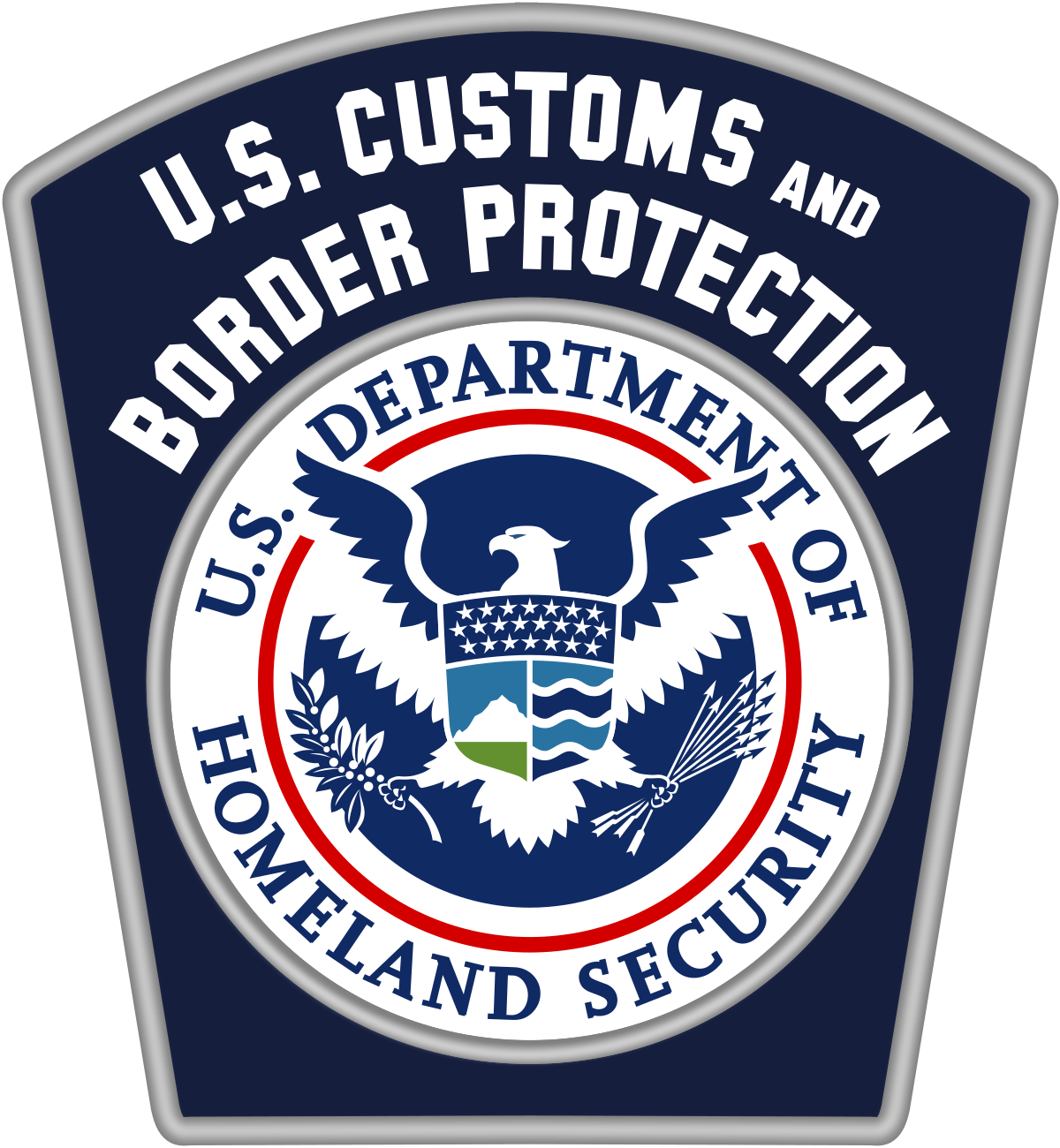 Nosrat Writes, “they Tried To Leave The Flour With - Us Customs And Border Protection Logo Clipart (1200x1300), Png Download