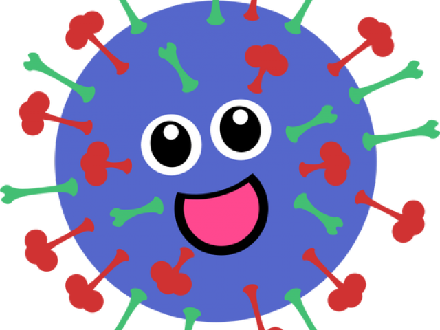 Virus Clipart Gambar - Virus Clipart Transparent - Png Download (640x480), Png Download
