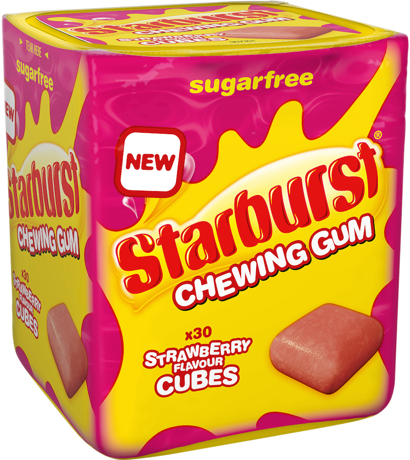 Starburst Gum Offers Sugar Free 'candy Like Experience' - Starburst Candy Clipart (842x946), Png Download