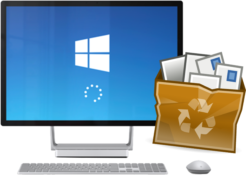 How To Clean Junk In Windows Pc - Windows 8 Clipart (1050x775), Png Download