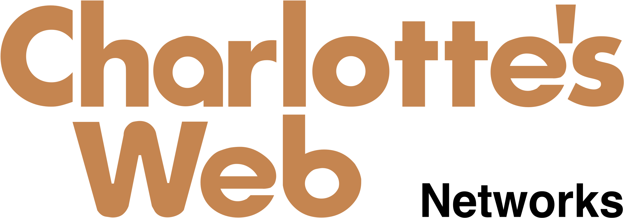 Charlotte's Web Networks Logo Png Transparent - Orange Clipart (2400x2400), Png Download