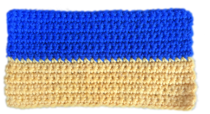 Flag Of Ukraine - Woven Fabric Clipart (768x403), Png Download