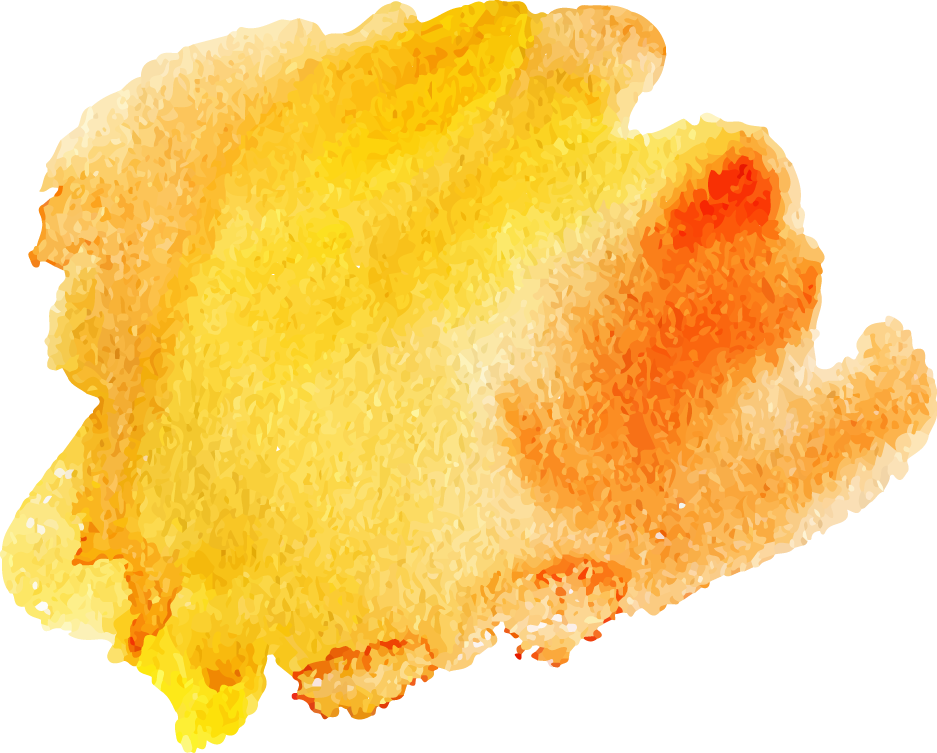 Ektuku Chnoa Laage - Orange Watercolor Stain Png Clipart (937x753), Png Download