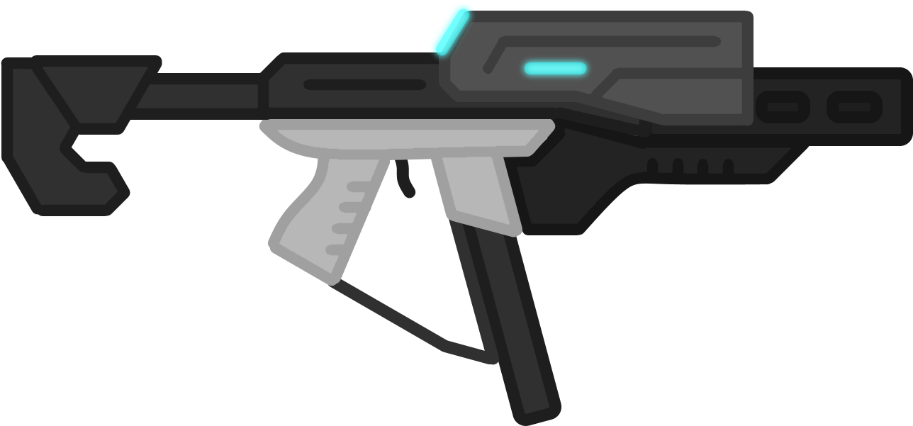 Https - //i - Imgur - Com/xvtequk - Sci-fi - Assault Rifle Clipart (1505x770), Png Download
