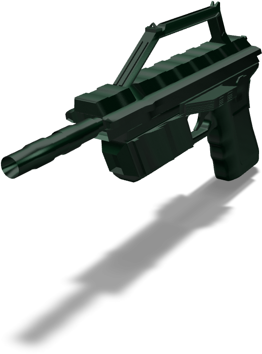 R95 Sci Fi Pistol - Firearm Clipart (1024x768), Png Download