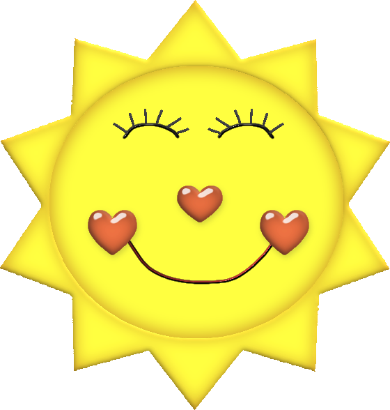Sun Illustration, Sun Quotes, Smiley Faces - Smiley Clipart (560x588), Png Download