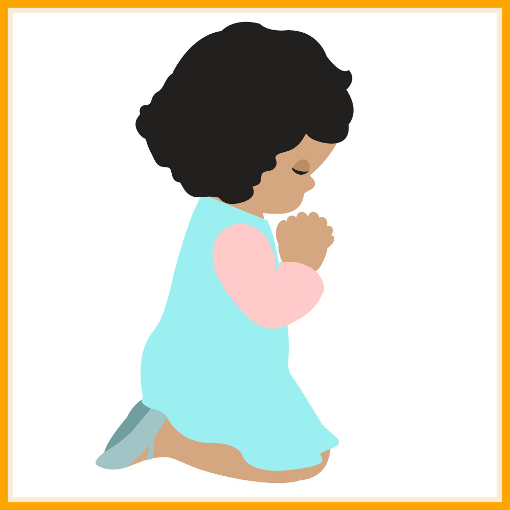 Childrens Praying Hands Clipart - Clipart Image Praying Hands - Png Download (998x998), Png Download