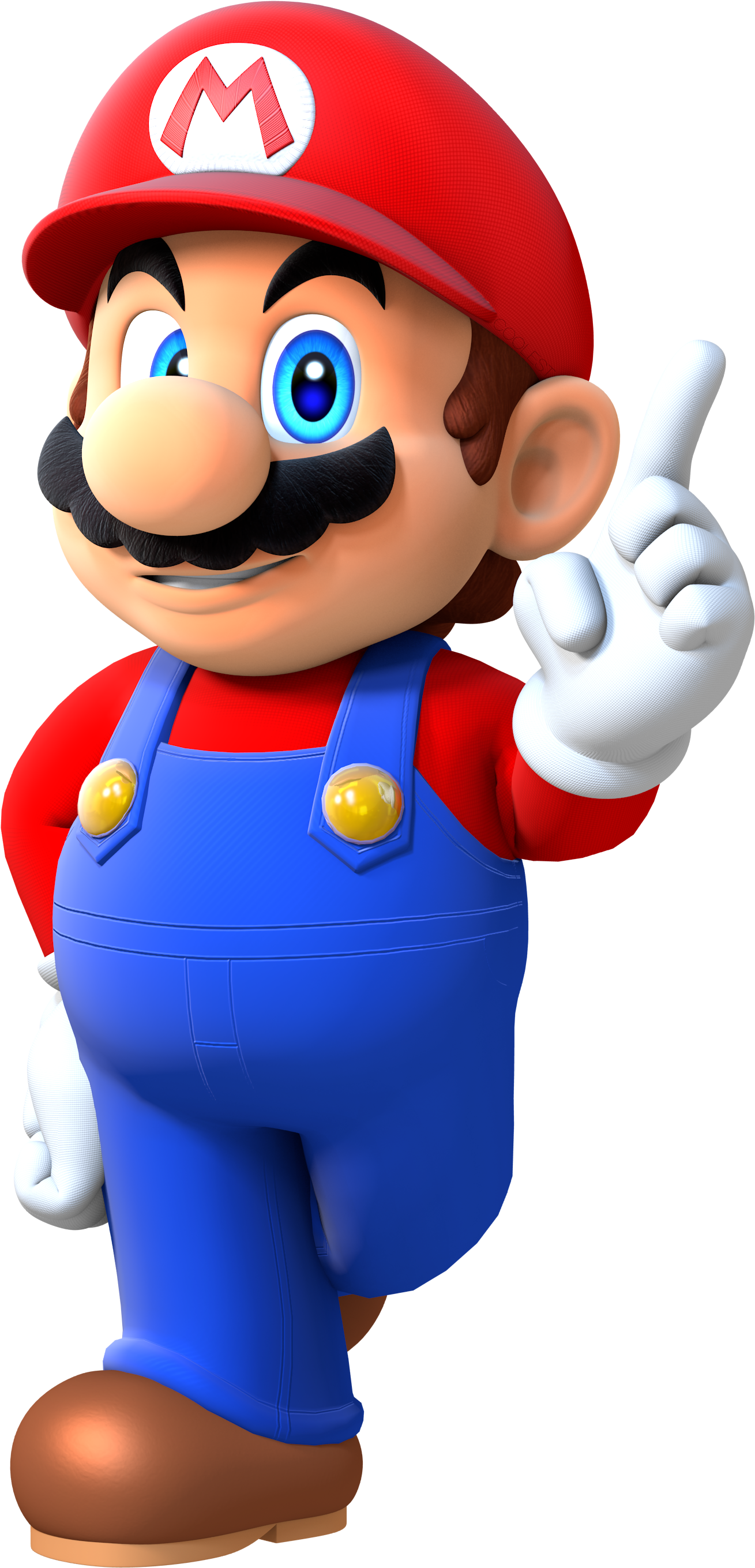 Artsuper Mario Render - Mario Party 6 Clipart (2423x2895), Png Download