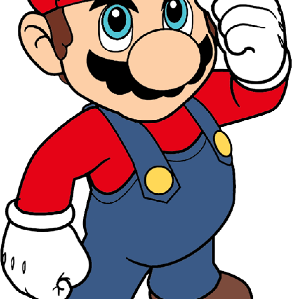 Super Mario Clipart Free Clipart - Super Mario Coloring Pages - Png Download (1024x1024), Png Download