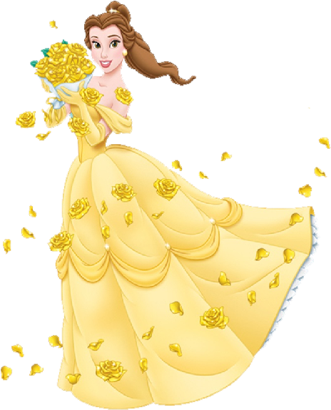 Belle Png Free Download - Disney Princess Belle Clipart (600x600), Png Download