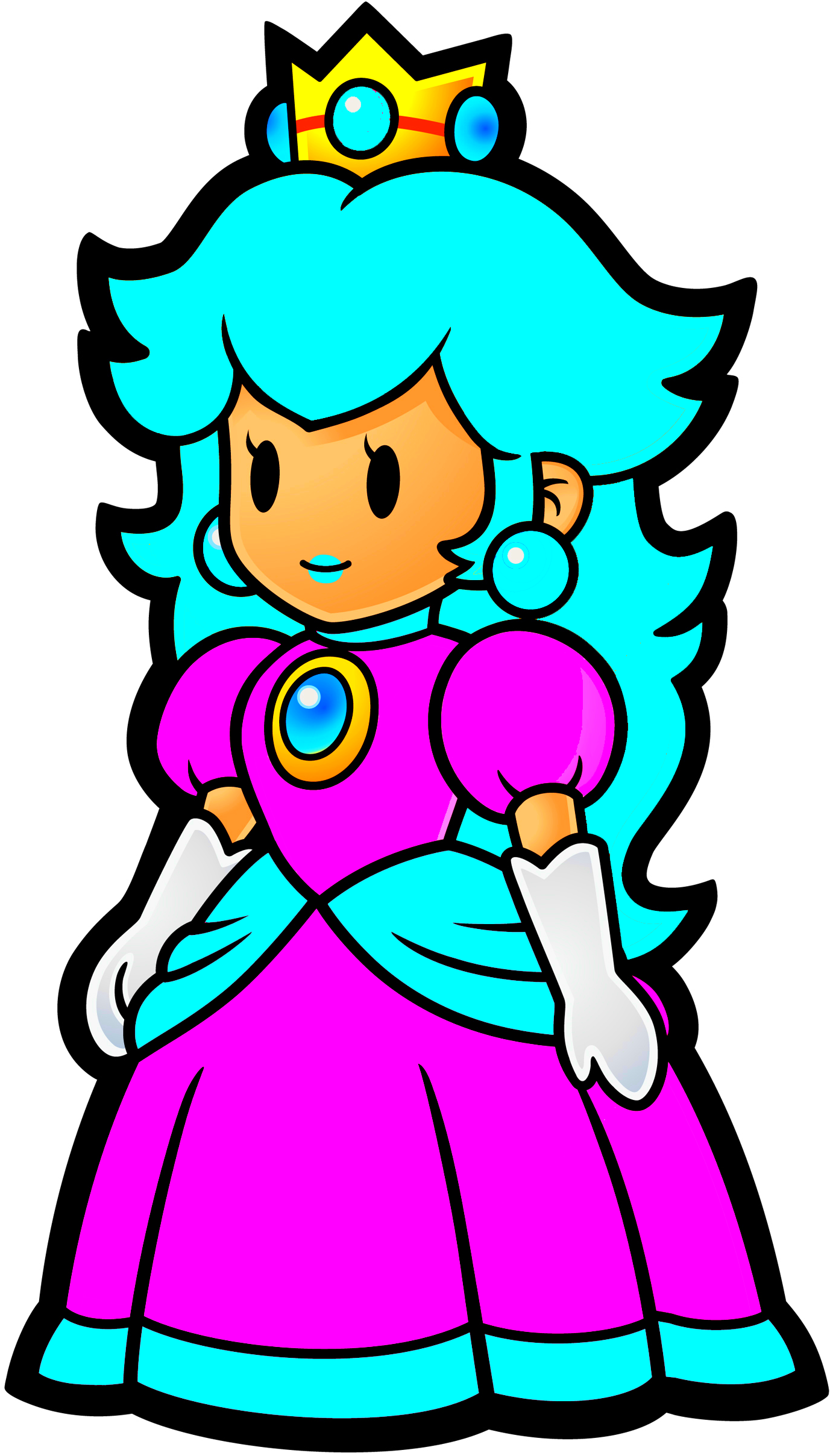 Paper Icy Peach Clipart (1377x2417), Png Download