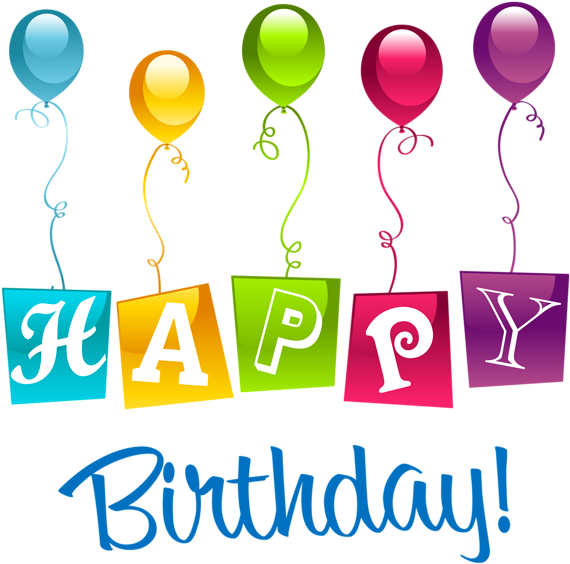 Happy Birthday Wishes Png - Happy Birthday Png Transparent Clipart (593x600), Png Download