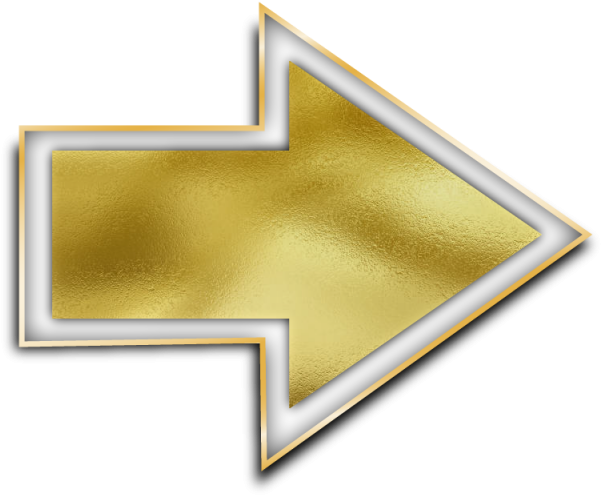 Golden Metal Texture - Gold Arrow Png Clipart (640x640), Png Download