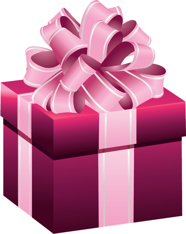 Clip Art Christmas Present Pictures, Christmas Presents, - Birthday Clip Art Pink - Png Download (635x800), Png Download