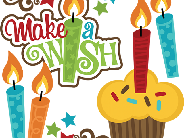 Birthday Wishes Clipart - Make A Wish Png Transparent Png (640x480), Png Download