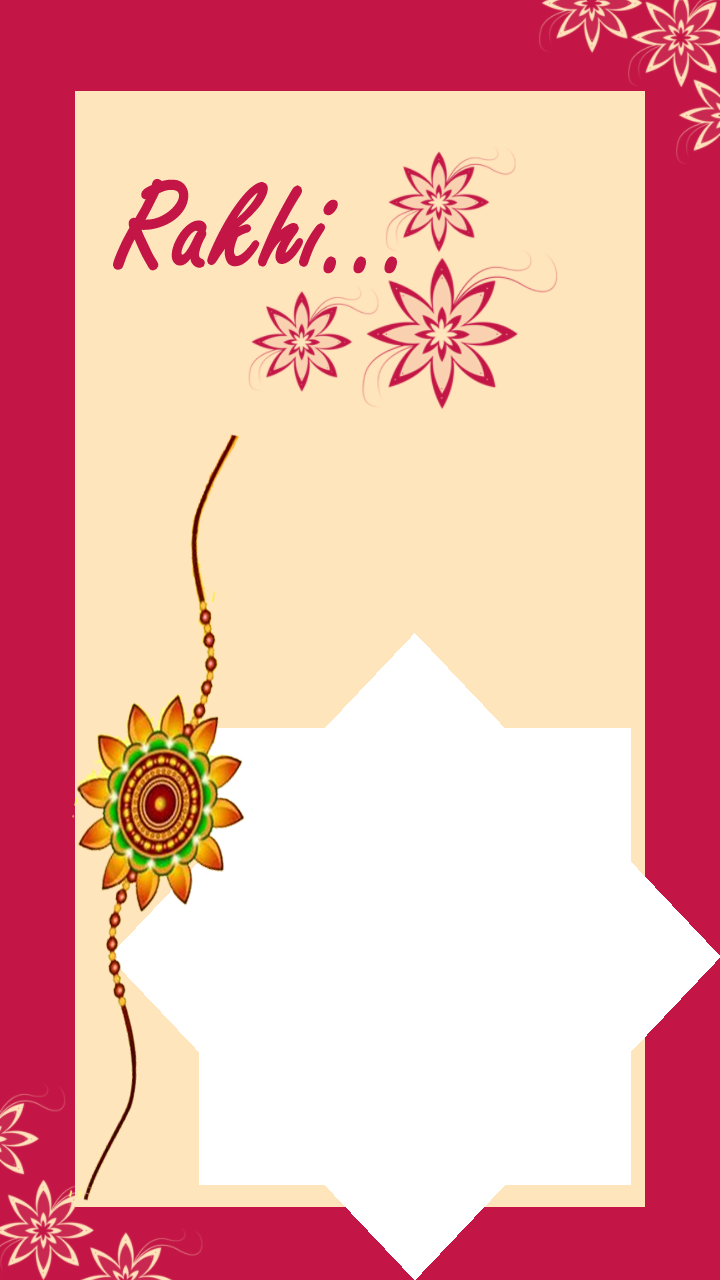 Rakshabandhan Frame02 Clipart (720x1280), Png Download
