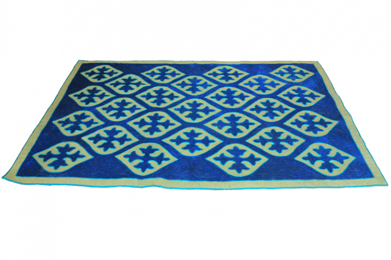 Blue Tamchy Carpet Blue Tamchy Carpet - Circle Clipart (800x800), Png Download