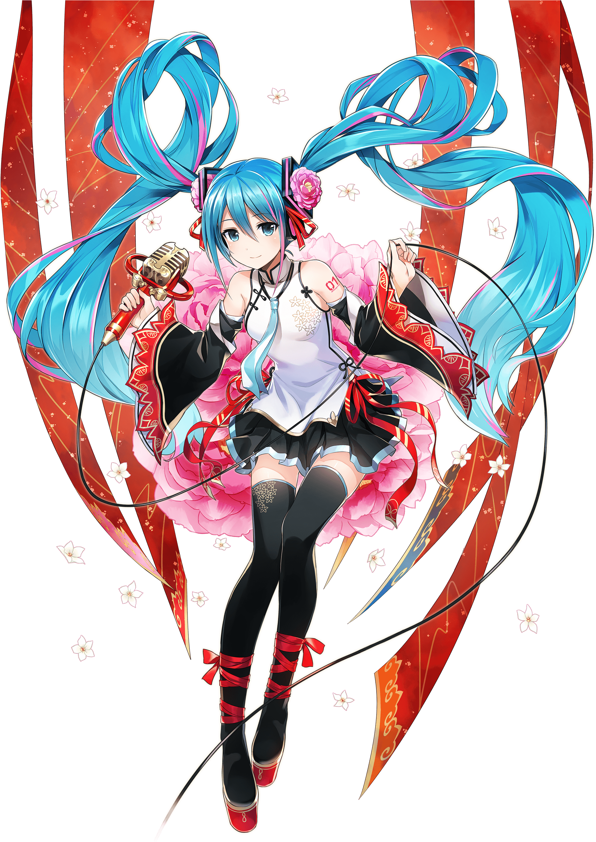 Danbooru - Hatsune Miku Expo 2019 Clipart (2122x2900), Png Download