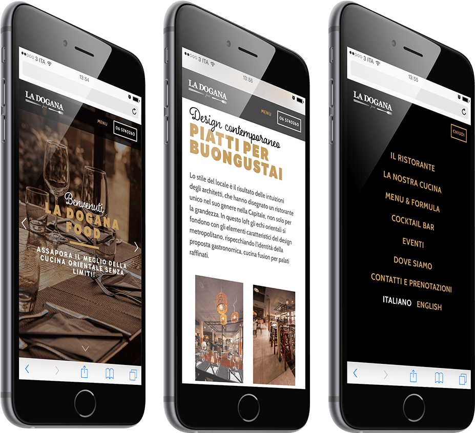 La Dogana Food Responsive - Iphone Clipart (971x913), Png Download