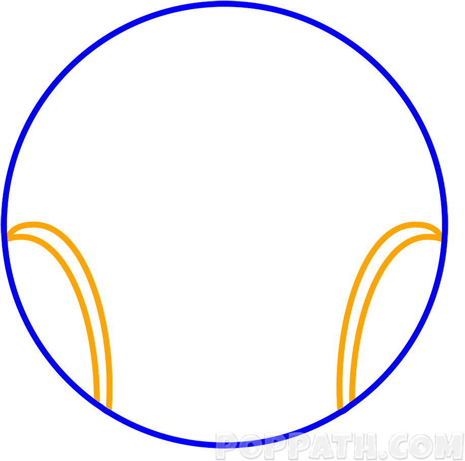Draw Curved Cones With Curved Corner On Each Side Of - Horizon Observatory Clipart (1000x1000), Png Download
